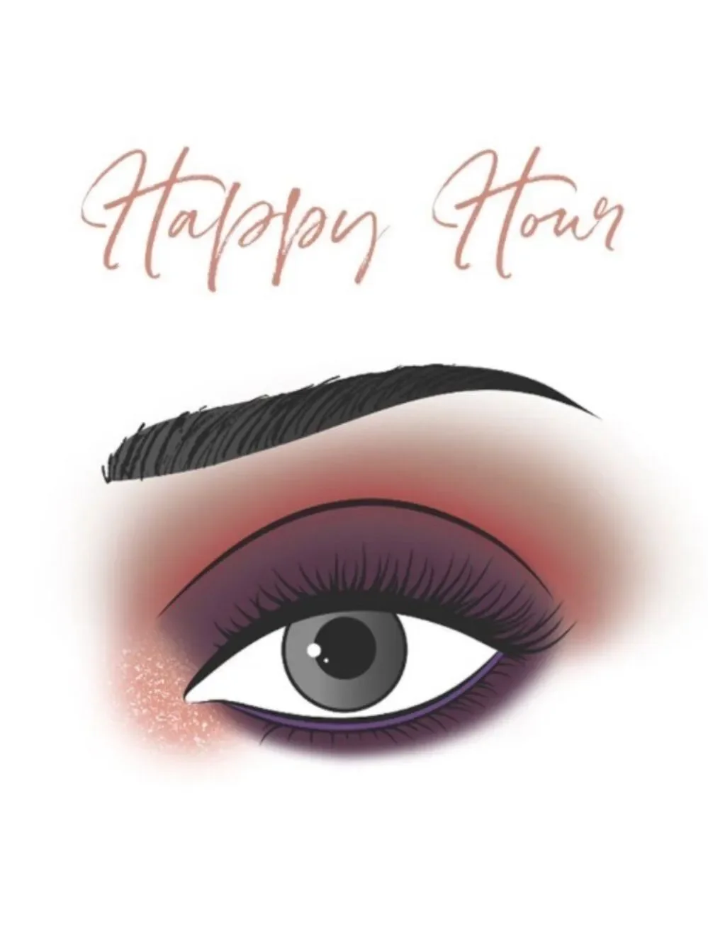 Makeup Geek ETERNALLY GRAPEFUL Signature Eyeshadow | NEW | Deep Cool Purple | MG